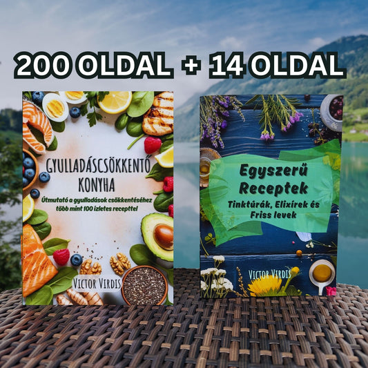GYULLADÁSCSÖKKENTŐ KONYHA - Útmutató a gyulladások csökkentéséhez több mint 100 ízletes recepttel + AJÁNDÉK mini magazin